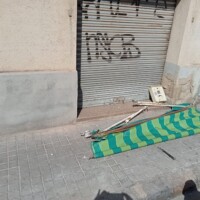 Cambio de usa local calle Sardà Sabadell reforma antes